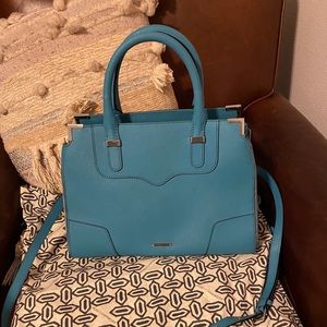 Turquoise-Aqua Rebecca Minkoff satchel style bag